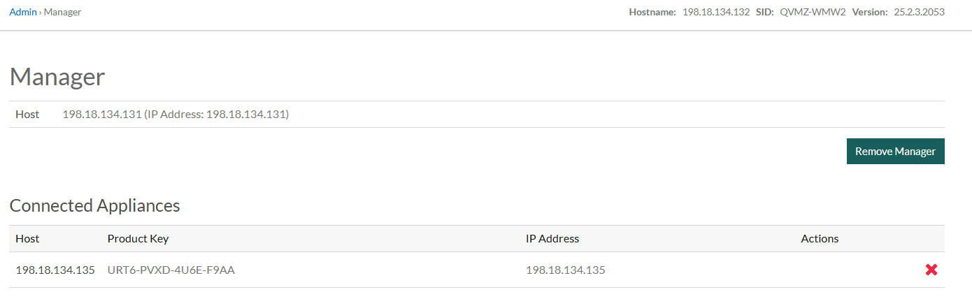 Figure: Verify EXA-1 connectivity to EDA and ECA Verify EXA-1 connectivity to EDA and ECA
