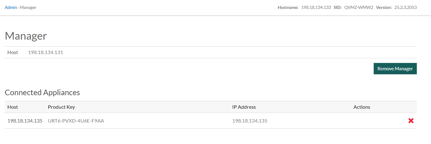 Figure: Verify EXA-2 connectivity to EDA and ECA Verify EXA-2 connectivity to EDA and ECA